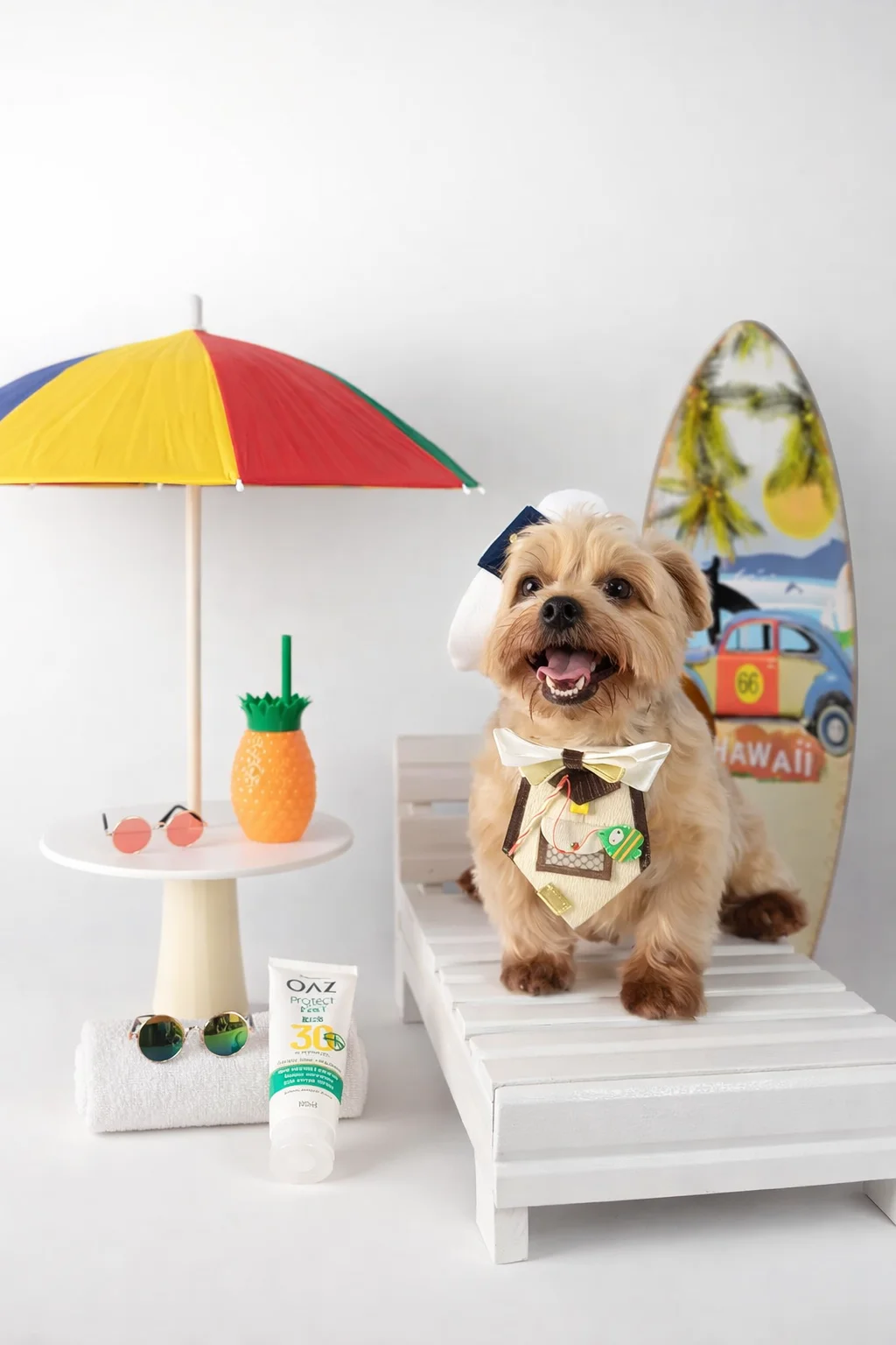 Cão com tosa impecável na Nathy Pet House